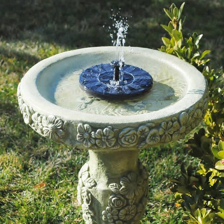 AquaBliss - Fontaine solaire flottante pour bain d’oiseaux - Image 3