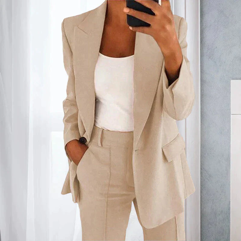 Charlotte - Ensemble blazer & pantalon femme - Image 3
