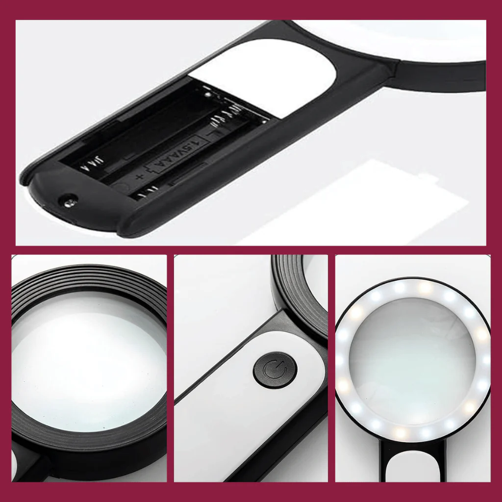 Loupe 30X avec lumière LED intégrée - Image 6