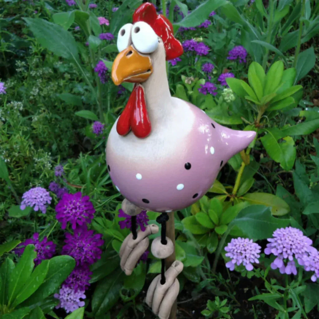 CozyClucks - Poules décoratives de jardin en 5 couleurs - Image 3