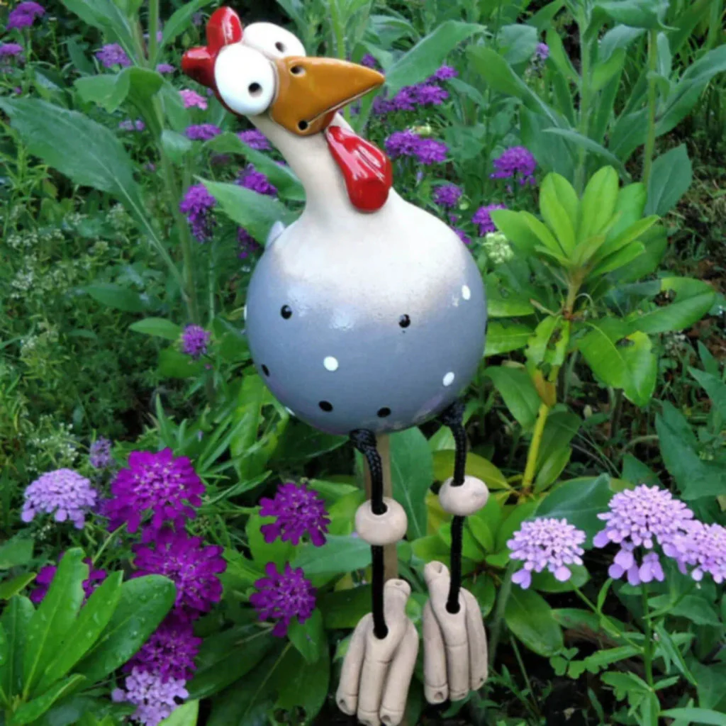 CozyClucks - Poules décoratives de jardin en 5 couleurs - Image 4