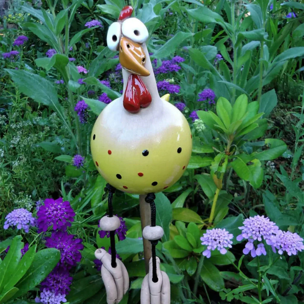 CozyClucks - Poules décoratives de jardin en 5 couleurs - Image 5