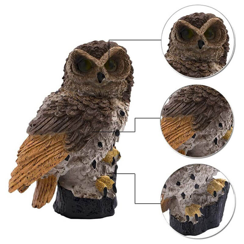 EcoOwl - Lampe de jardin solaire hibou - Image 3