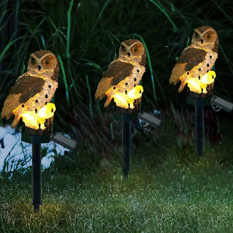 EcoOwl - Lampe de jardin solaire hibou - Image 5