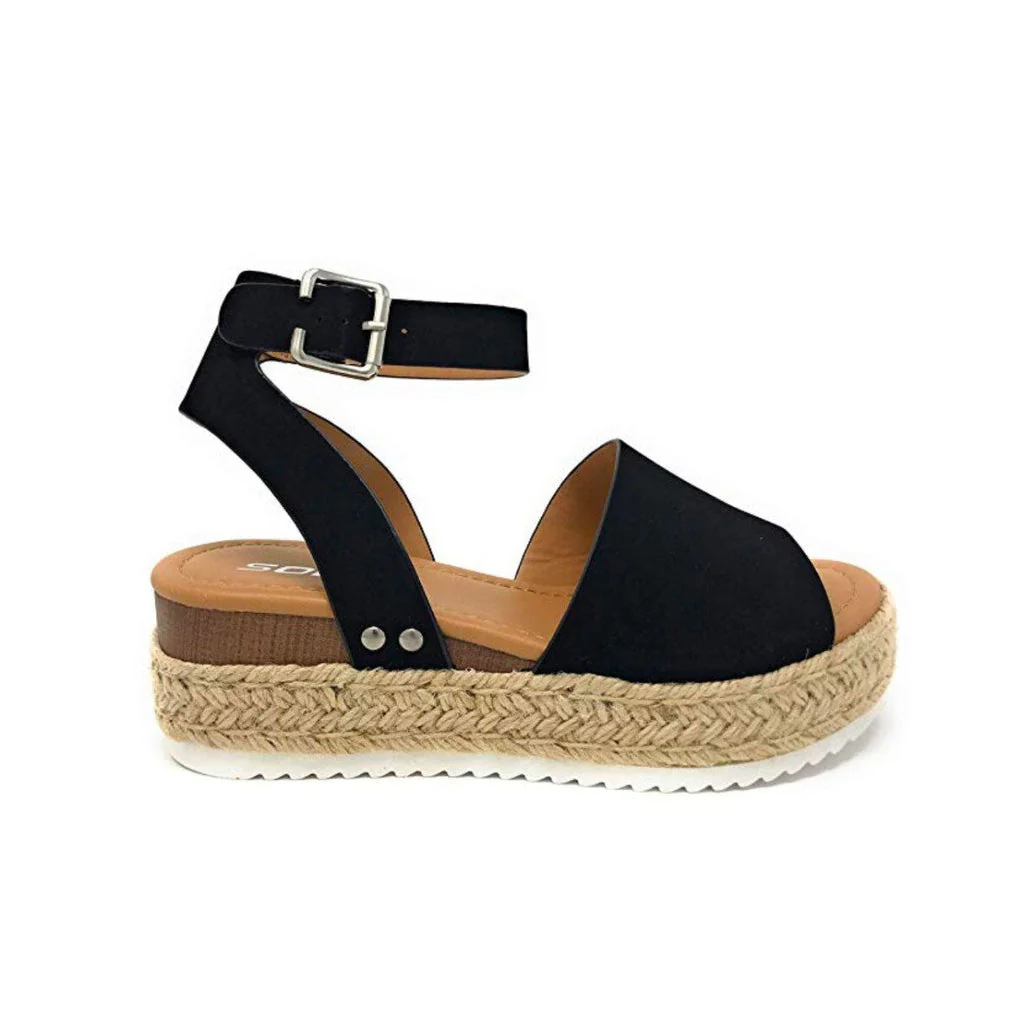 Elysia - Sandales compensées élégantes avec plateforme espadrille 5 cm - Image 17