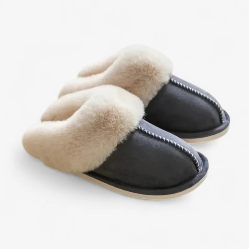 Chaussons d’intérieur Esmee doublés imitation fourrure - Image 4