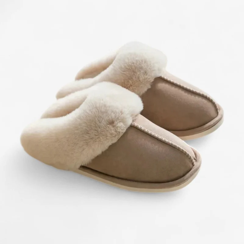 Chaussons d’intérieur Esmee doublés imitation fourrure - Image 5