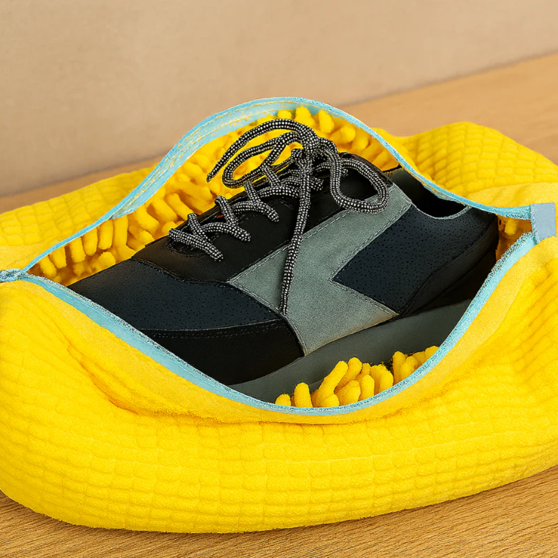 Sac de lavage pour chaussures avec fermeture zippée - Image 3