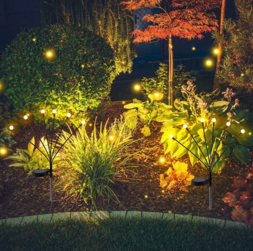 GlowFlare - Lumières de jardin solaires LED effet lucioles - Image 3