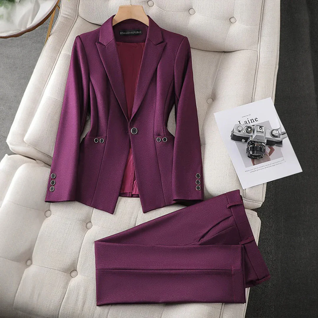 Grace - Ensemble blazer et pantalon femme - Image 4