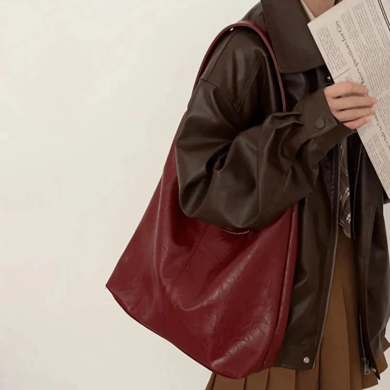 Grand sac Juliette en cuir PU souple - Image 11