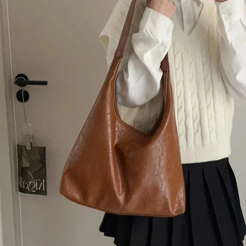 Grand sac Juliette en cuir PU souple - Image 9