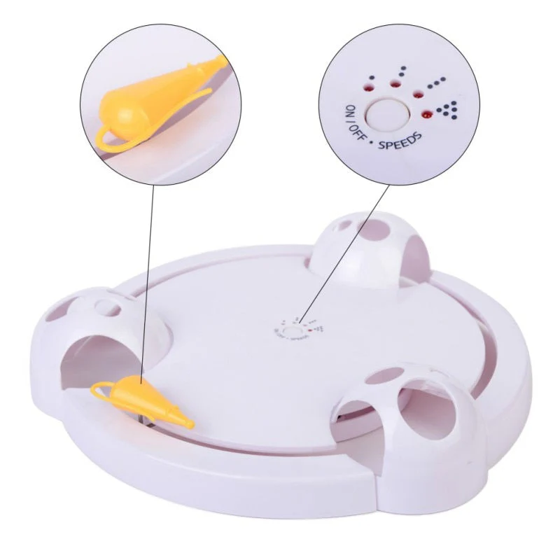 Jouet interactif rotatif intelligent pour chats - Image 4
