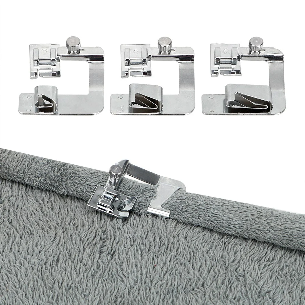 ProStitch - Pied ourleur roulotté universel pour machine à coudre | Ourlets étroits réguliers - Image 3