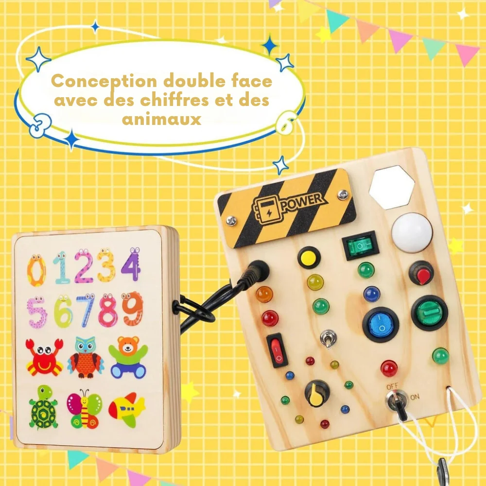 SparkQuest - Tableau Montessori interactif pour tout-petits - Image 4