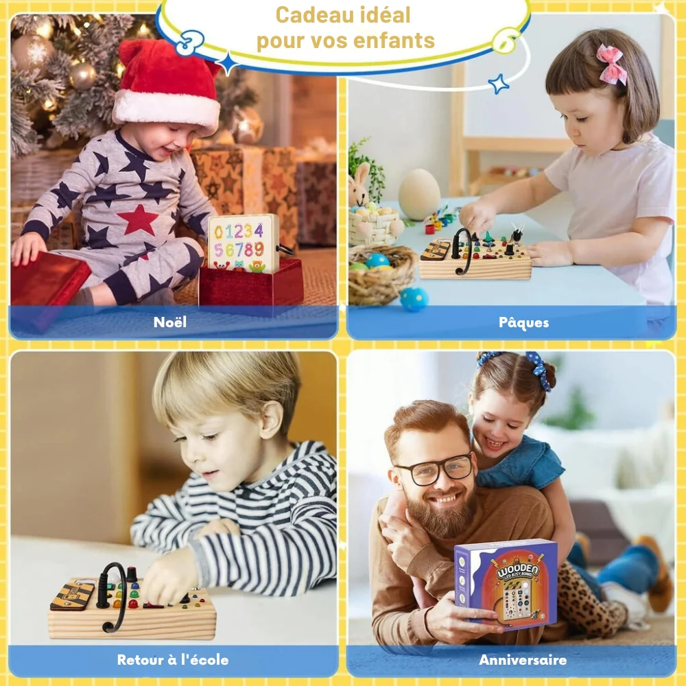 SparkQuest - Tableau Montessori interactif pour tout-petits - Image 7